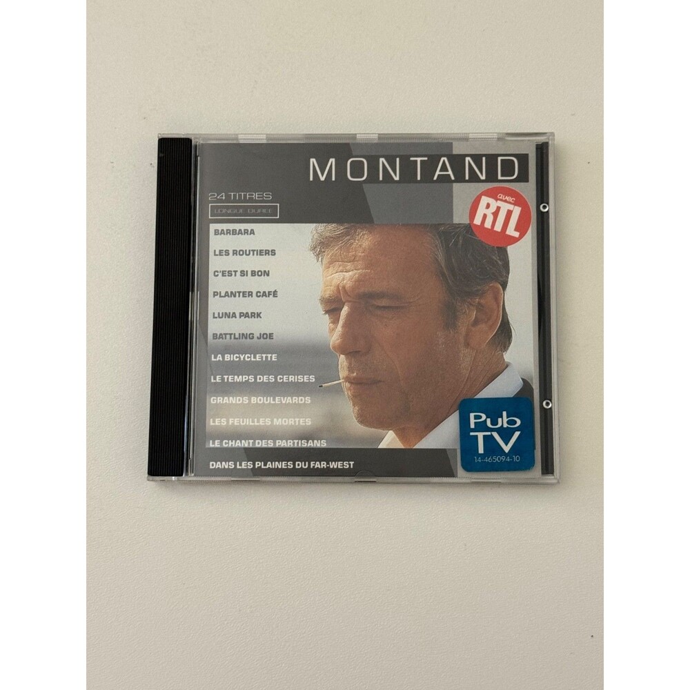 Yves Montand Self Titled CD 24 Titres CBS 465094 2 Longue Durée Import France